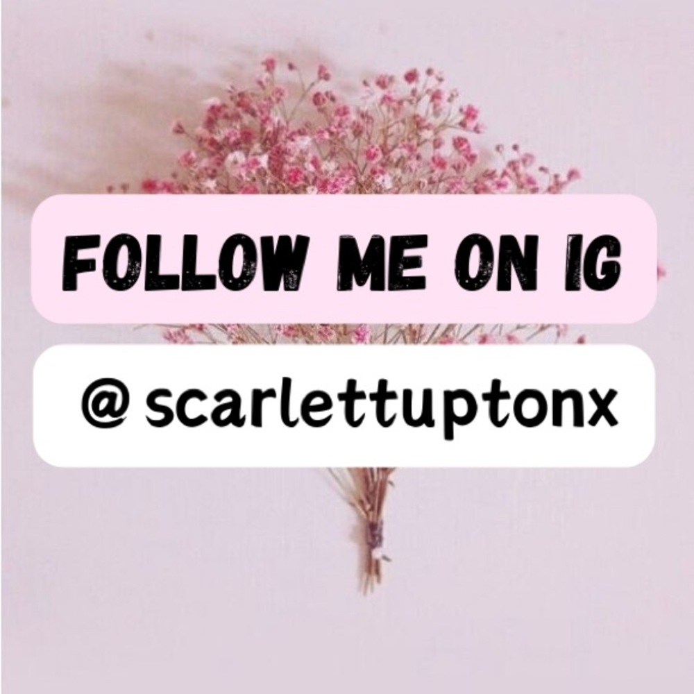 Follow me on IG. I’ll be renovating my entire house and more. 🩷 @scarlettuptonx